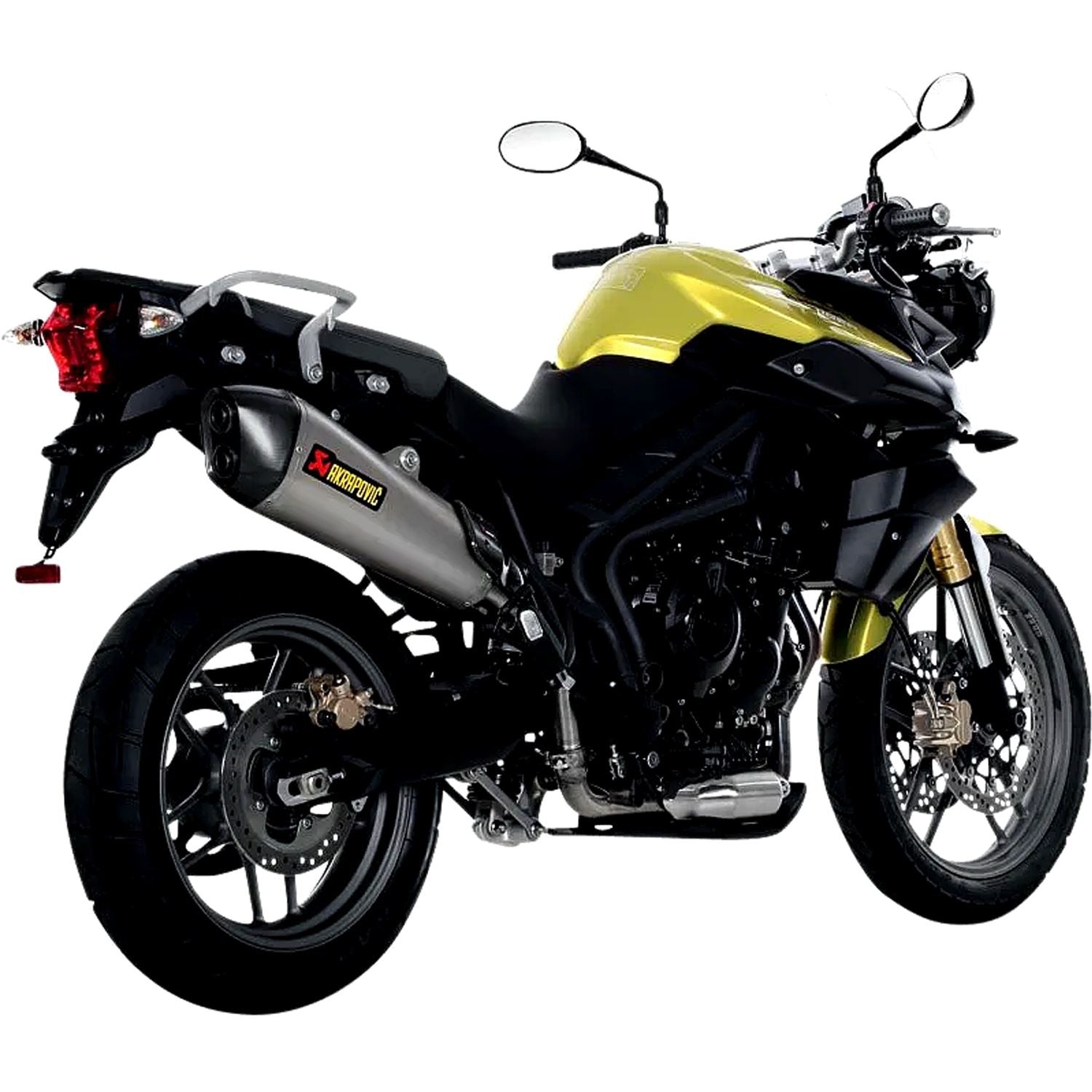 Akrapovic Titanium Line Slip On Silencer For Triumph TIGER 800 XCX ABS Low 2016